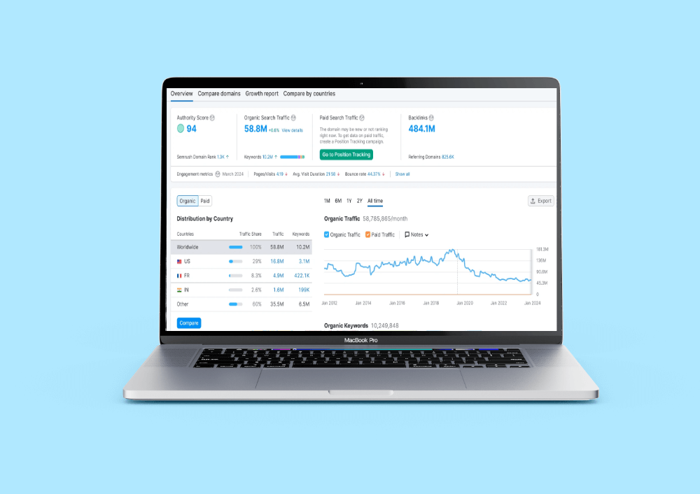 search engine optimization service header
